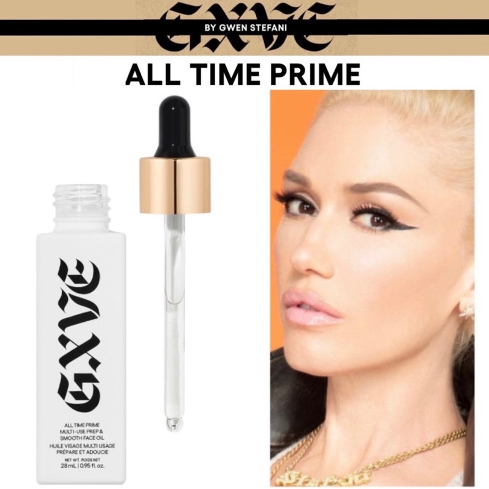 NEW GX By Gwen Stefani All Time Prime Prep & Smooth Oil